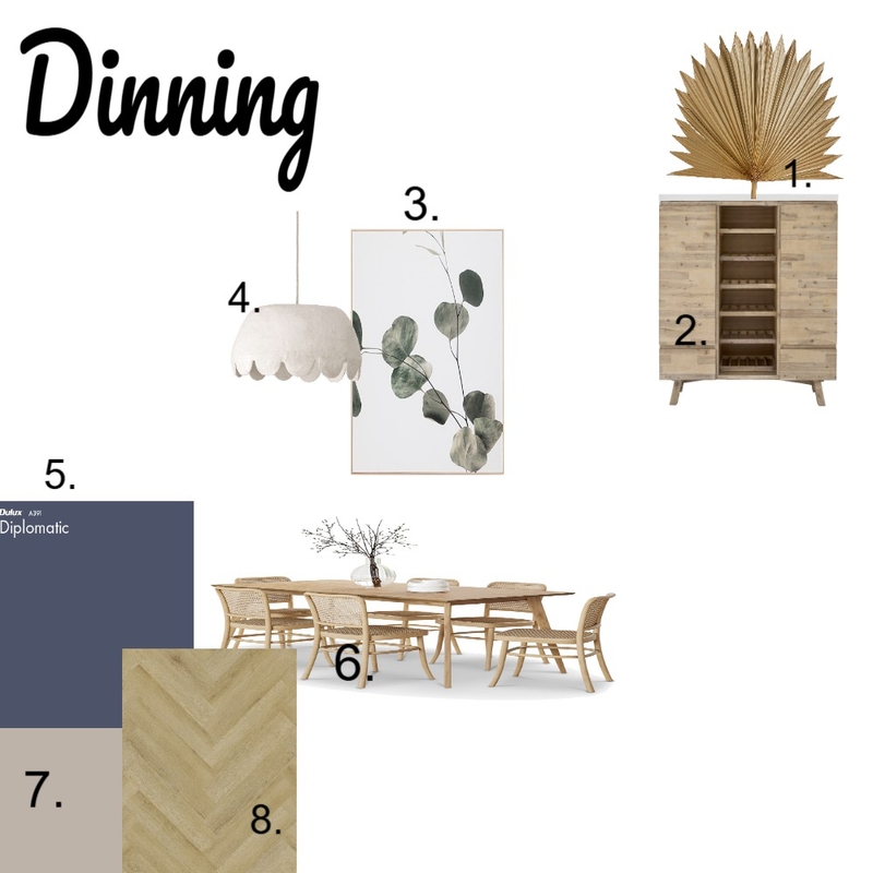 dinning Mood Board by JulesAAJ on Style Sourcebook