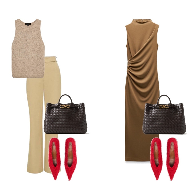 Work Outfits Brown Mood Board by JDigiovanni on Style Sourcebook