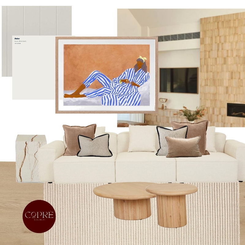 Copré Cove Living Mood Board by COPRÈ INTERIORS on Style Sourcebook