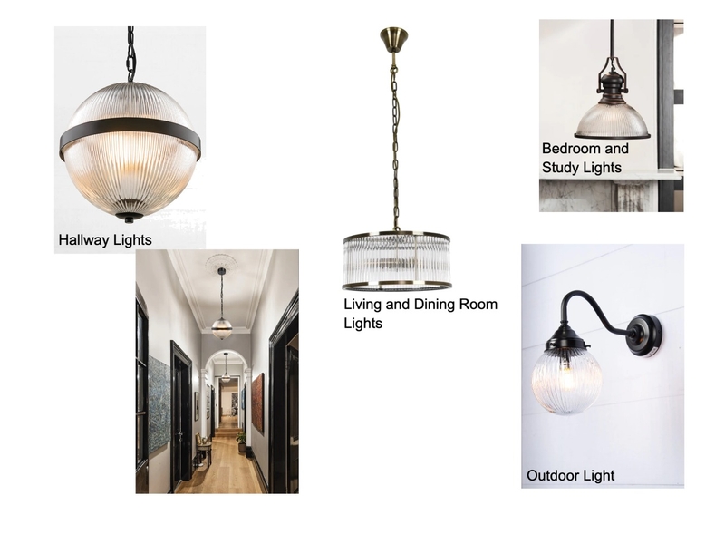 Dulwich Hill Lighting Mood Board by Savannah Interior Design on Style Sourcebook