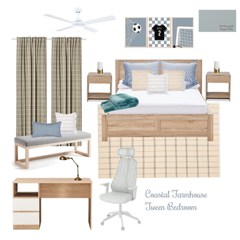 Alvie bedroom Mood Board by Helen Maclean on Style Sourcebook