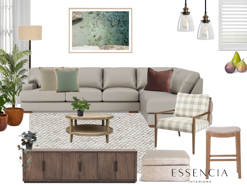 Living Room Mood Board by Essencia Interiors on Style Sourcebook