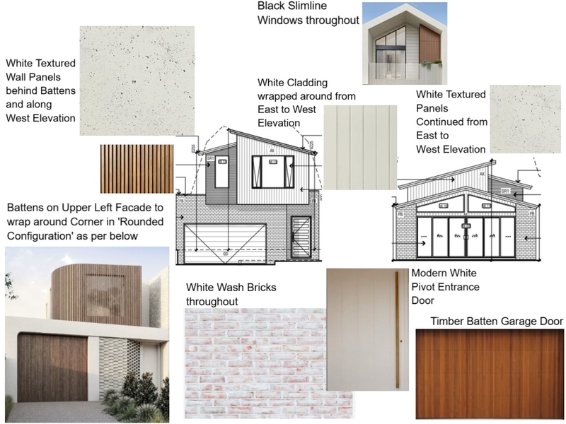 Mark White House Mood Board by staged design on Style Sourcebook