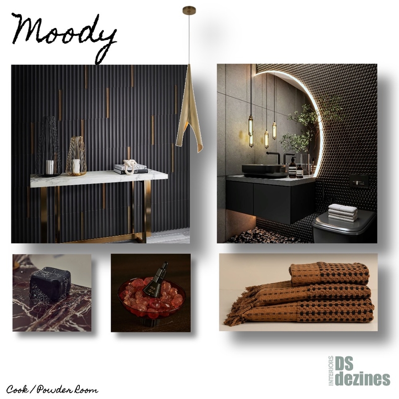 Cook Powder Room Mood Board by DSdezines Interiors on Style Sourcebook