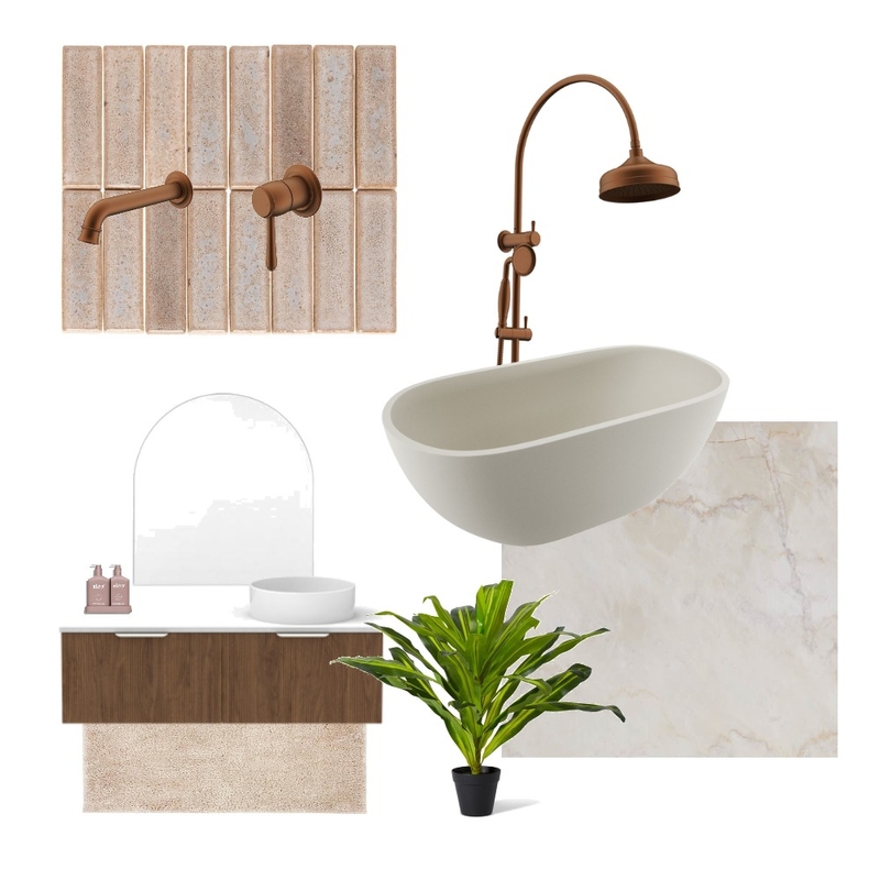 Modern Warm Bathroom Mood Board by Choices Flooring Echuca on Style Sourcebook
