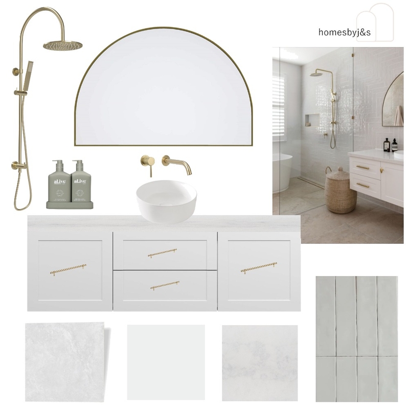 Hamptons Bathroom Mood Board by homesbyj&s on Style Sourcebook