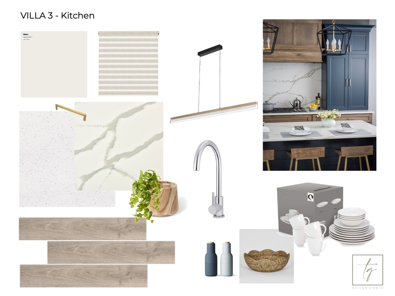 Villa 3 Kitchen Mood Board by Tanya Gumbie Design Studio on Style Sourcebook