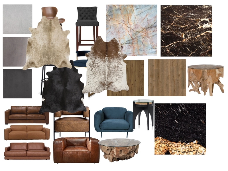 Cigar & Whiskey Lounge Mood Board by Bronwyn's Designs on Style Sourcebook