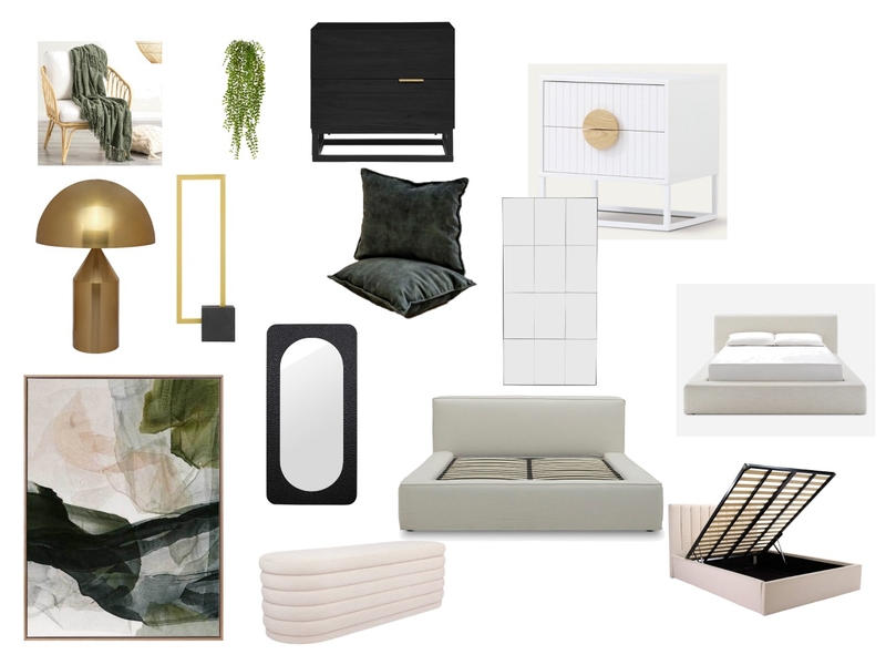 Guest Bedroom Options Mood Board by alexk.gc24 on Style Sourcebook