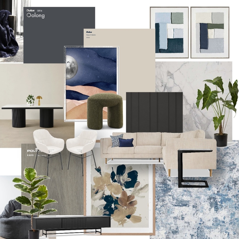 Living area Mood Board by db on Style Sourcebook