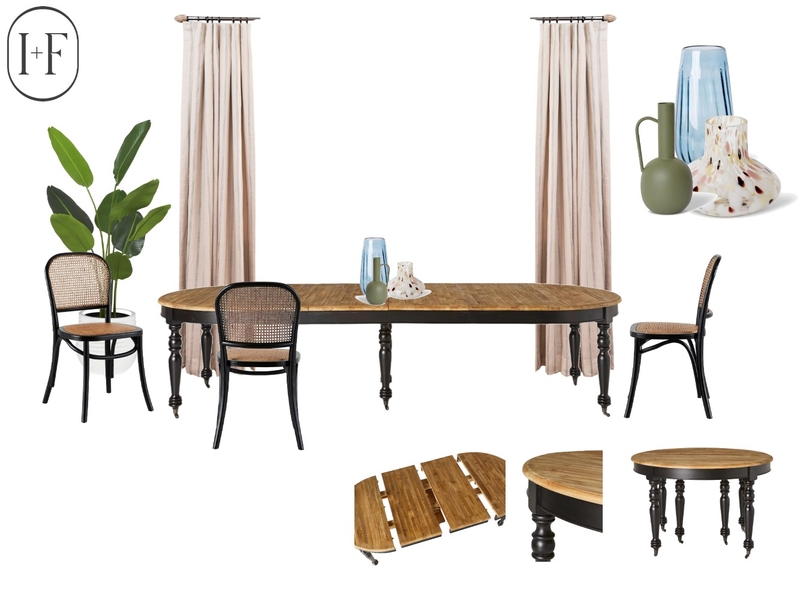 Fraser - Dining room Mood Board by Ivy + Finch Design on Style Sourcebook