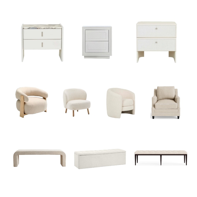 Master Bedroom Furniture Mood Board by Flowe Interiors on Style Sourcebook