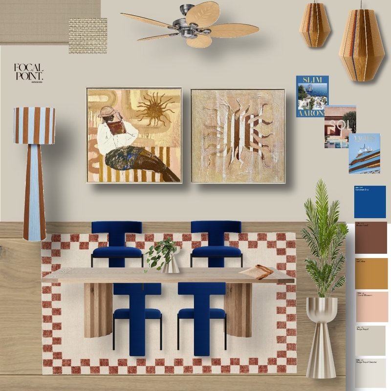 Colour Scheme Dining (Sydney Terrace) Mood Board by Focal Point Interior on Style Sourcebook