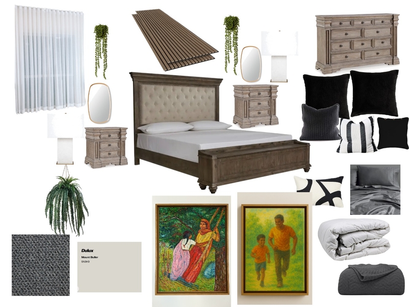 Master Bedroom Alternate Mood Board by alexk.gc24 on Style Sourcebook