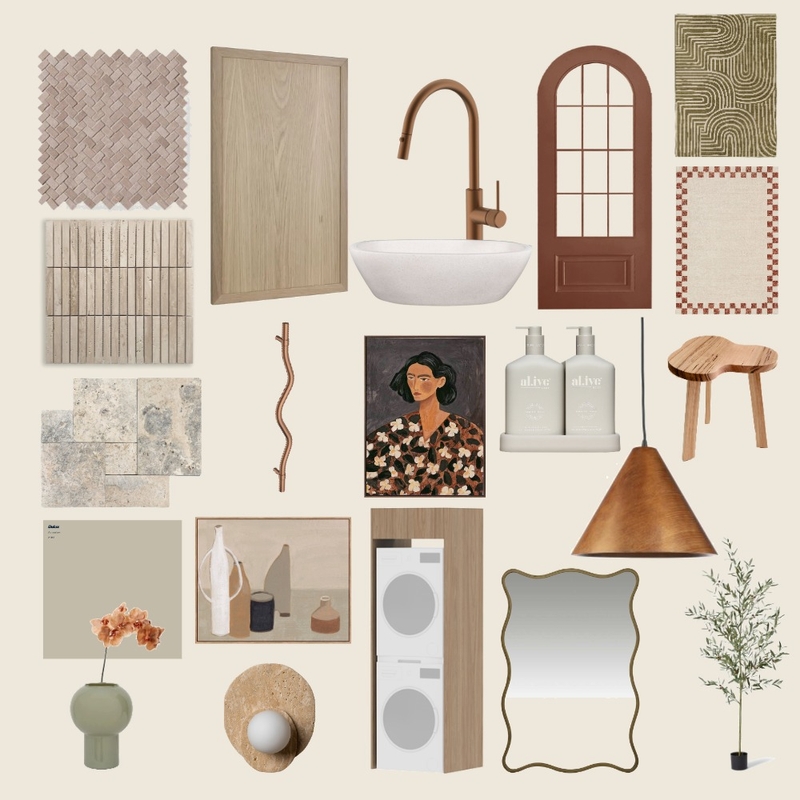 Mediterranean Laundry Mood Board by Cali Interiors on Style Sourcebook