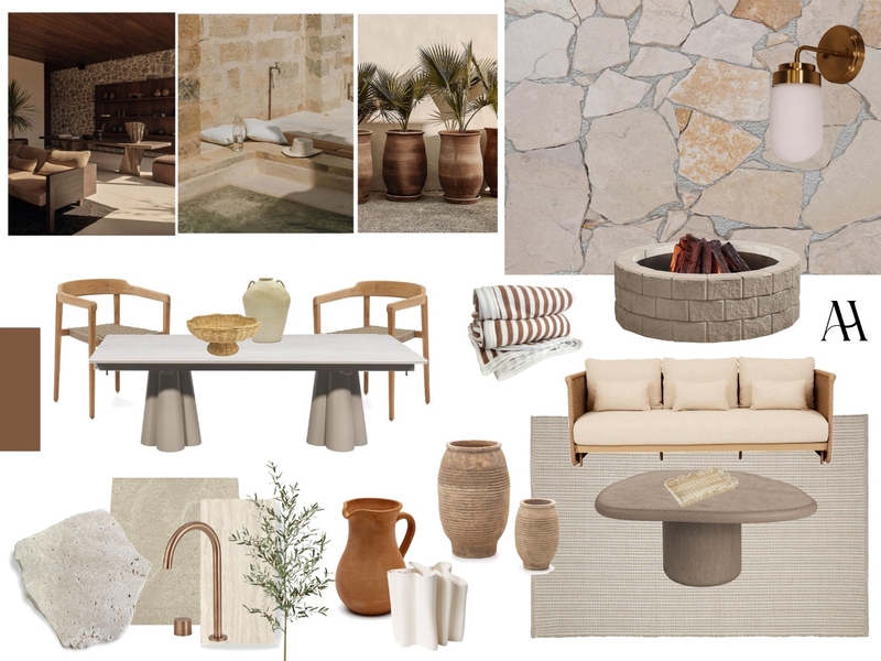 Outdoor Living - Clients Mood Board by AVALYN HOUSE on Style Sourcebook