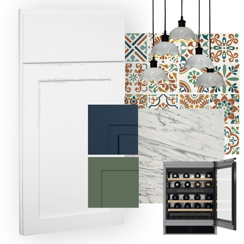 Colorful Spanish Wetbar Mood Board by Hanna Laine on Style Sourcebook