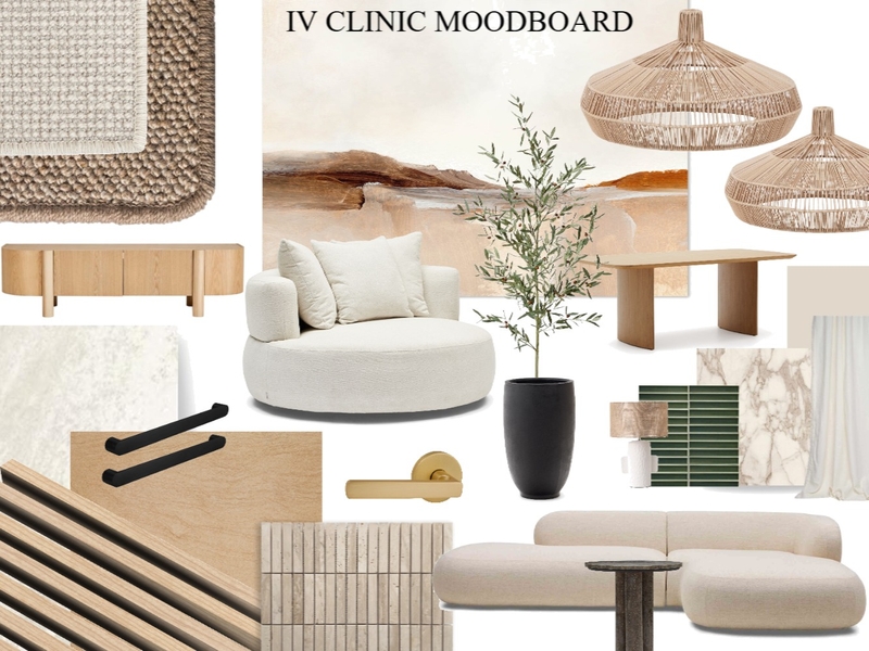 IV CLINIC MOOD BOARD 8.7 5th table lamp Mood Board by TMDesign on Style Sourcebook
