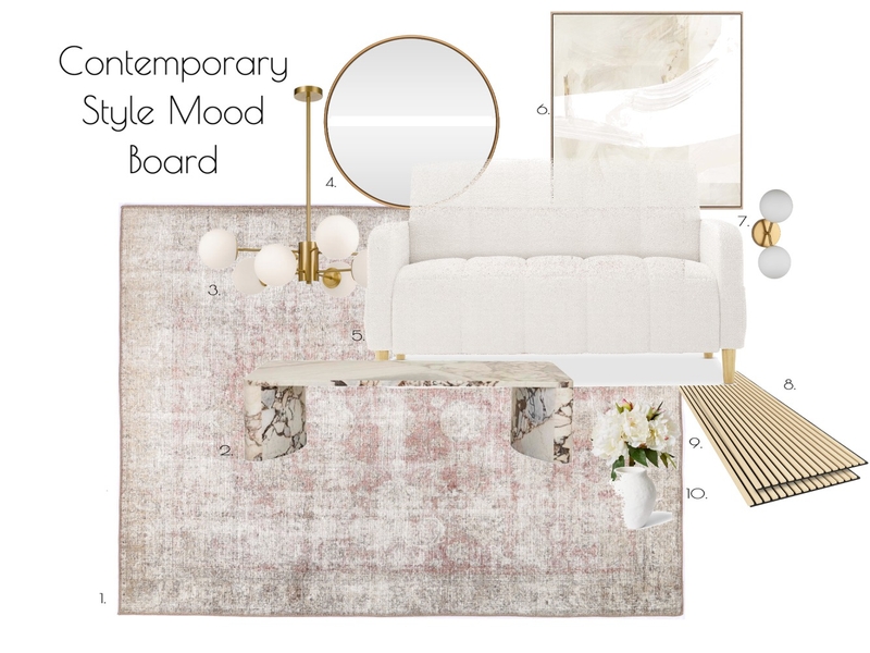 Mood Board - Room Specific Contemporary Mood Board by anneyoung45 on Style Sourcebook