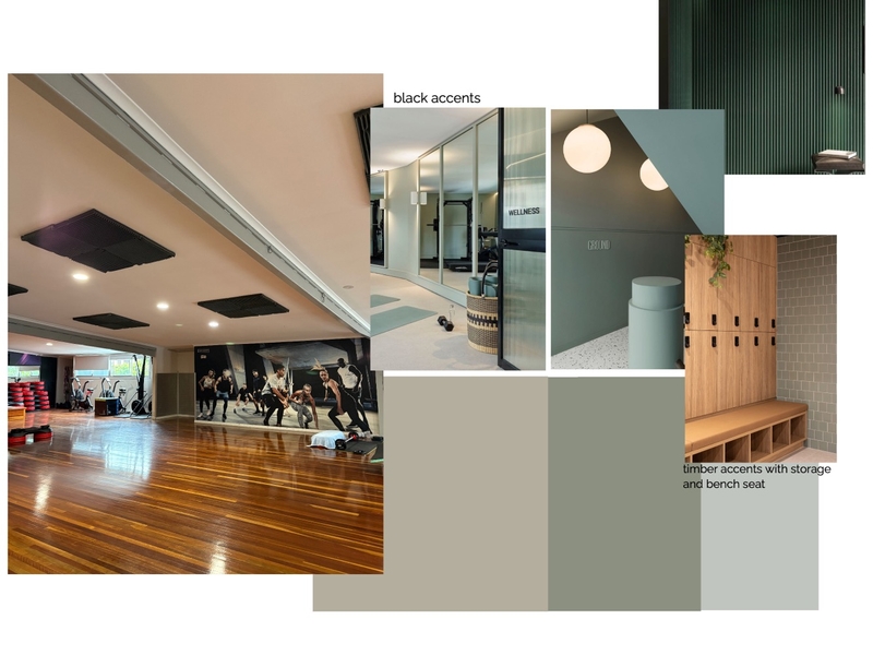 The Gap Fitness Room Mood Board by House of Cove on Style Sourcebook