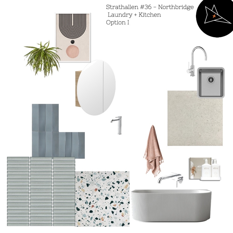 36 Strathallen Ave Kitchen + Laundry - Option I Mood Board by FOXKO on Style Sourcebook