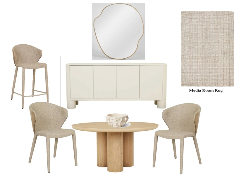 Simone- Dining Room Mood Board by Redesign and Styled on Style Sourcebook