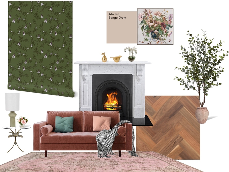 Autumn Daisy Living Room Mood Board by cocoahobbitt@gmail.com on Style Sourcebook