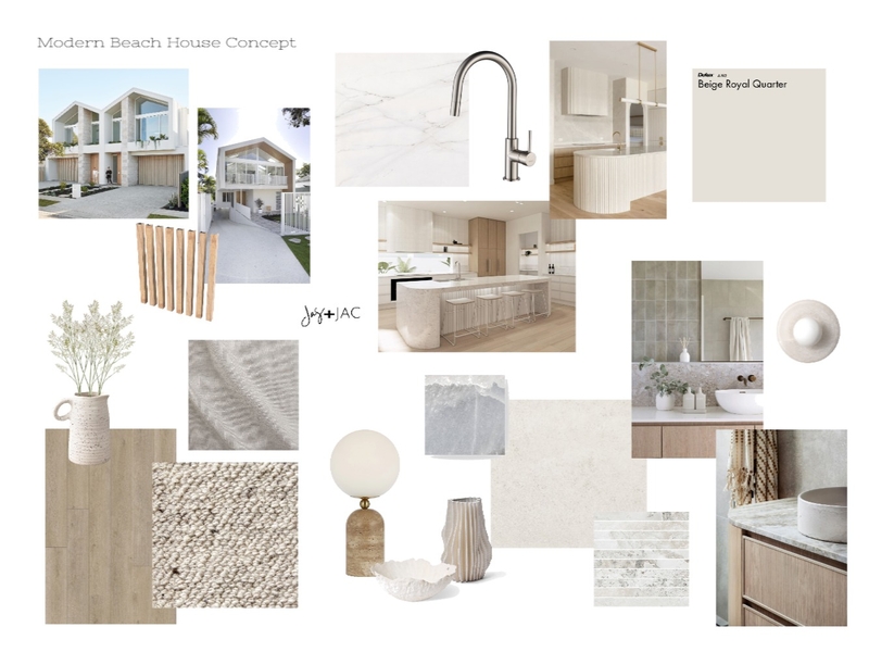 Modern Beach House Concept Mood Board by Jas and Jac on Style Sourcebook