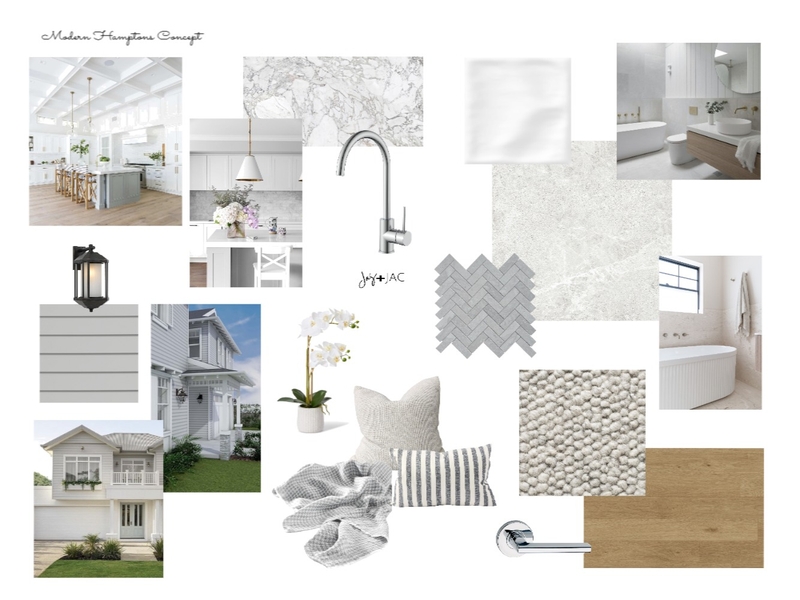 Modern Hamptons Concept Mood Board by Jas and Jac on Style Sourcebook