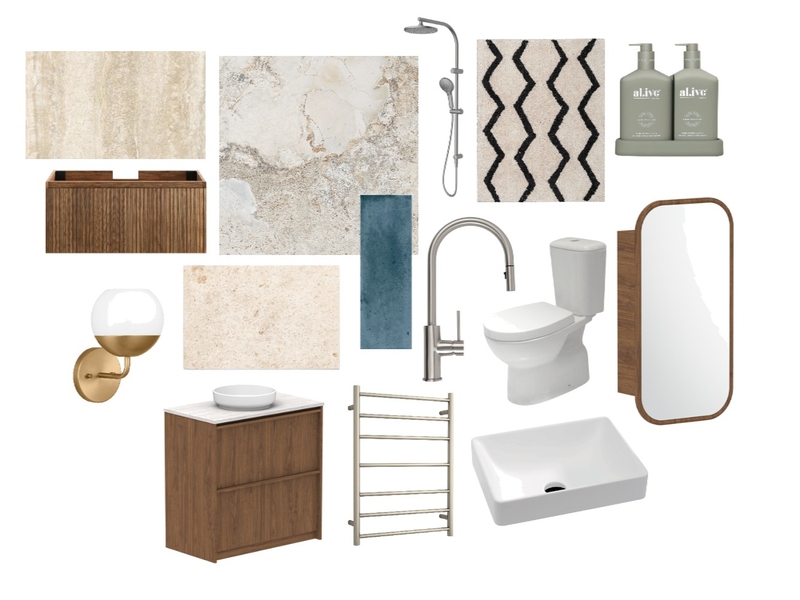 Ensuite Mood Board by alexandrajean on Style Sourcebook
