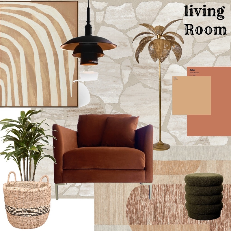 חדר מגורים Mood Board by revitalstudios on Style Sourcebook