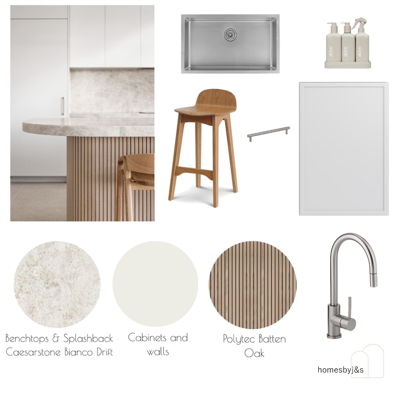 Modern Neutral Kitchen Mood Board by homesbyj&s on Style Sourcebook