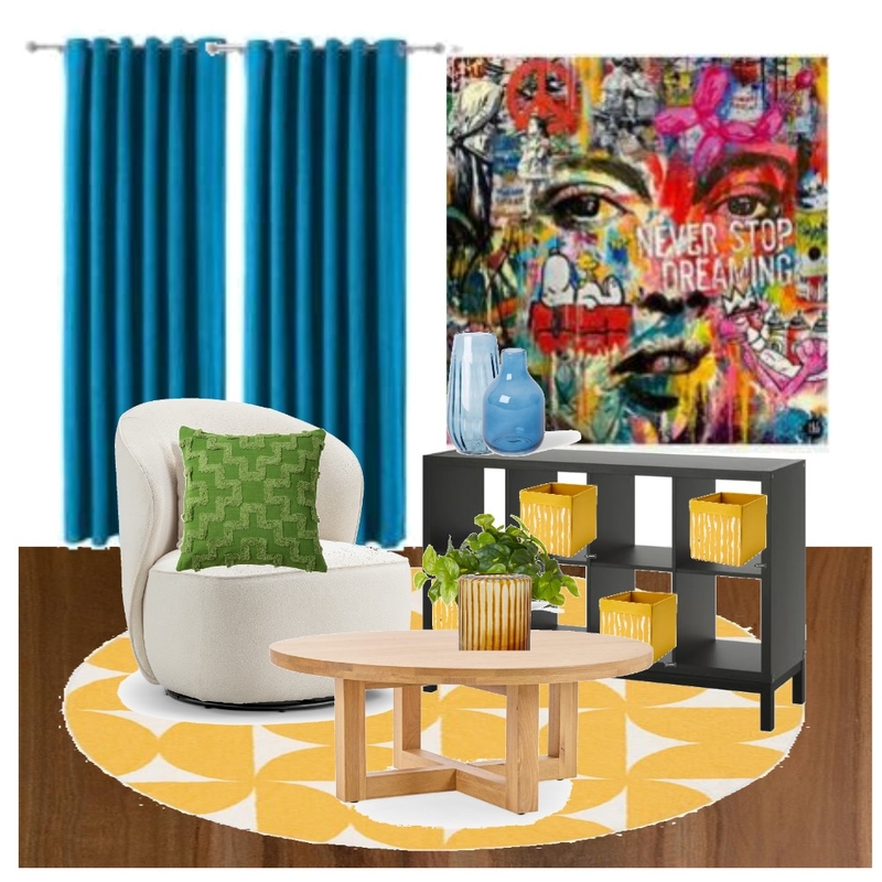 Banksy Brights Mood Board by Styled By Lorraine Dowdeswell on Style Sourcebook