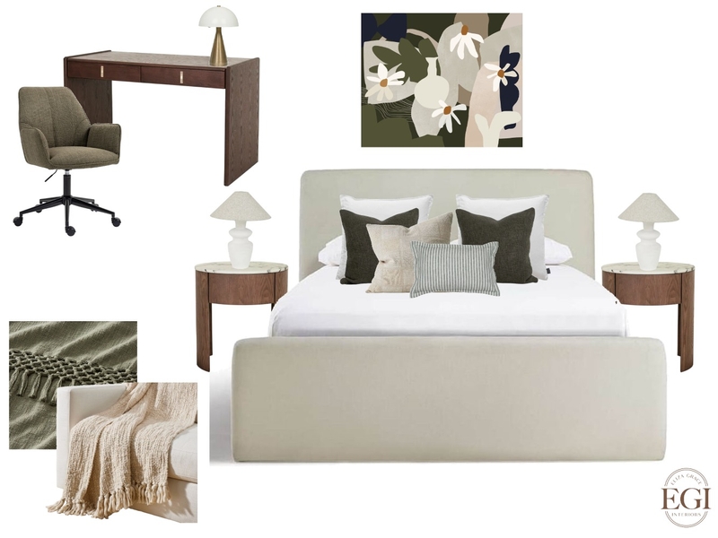 Upper Kedron Guest Bed 3 Mood Board by Eliza Grace Interiors on Style Sourcebook