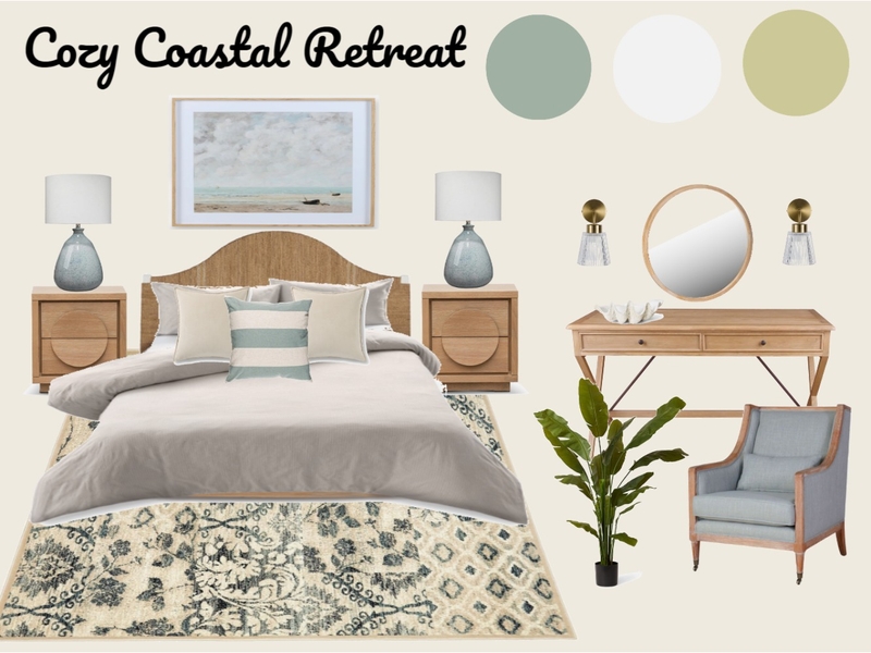 Coastal Bedroom Mood Board by lifeofcai on Style Sourcebook