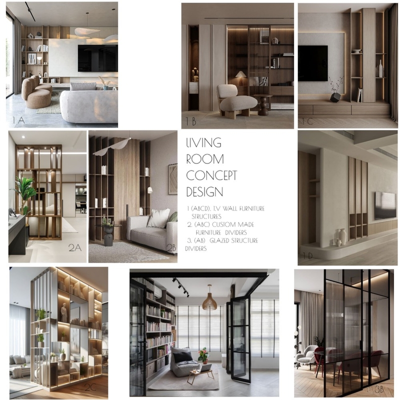 living room  ideas Mood Board by bvakali on Style Sourcebook