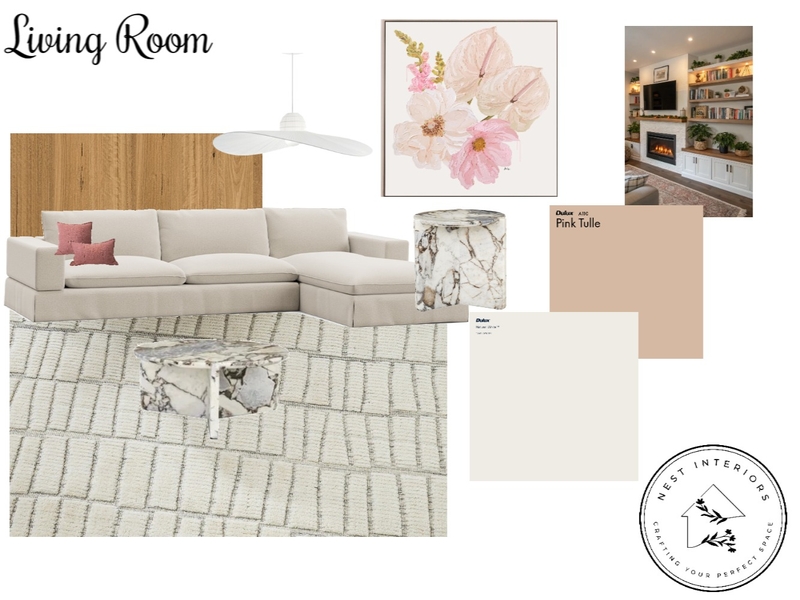 Living Room - Esther Mood Board by Nest Interiors on Style Sourcebook