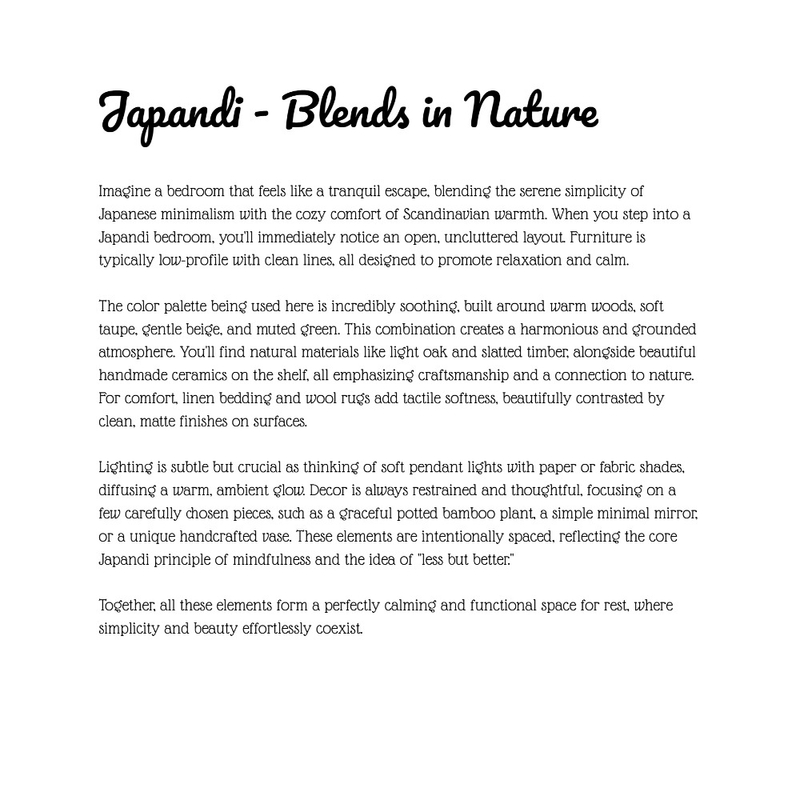 Japandi - Blends in Nature Mood Board by HaylieC on Style Sourcebook