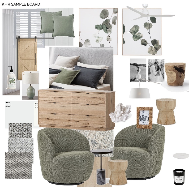 K + R 2 Interior Design Mood Board by Hayley Parker
