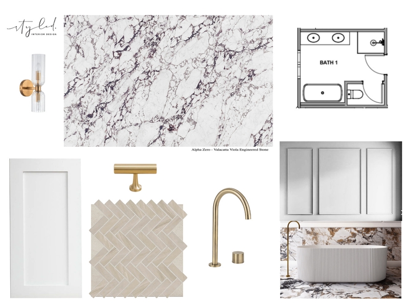 Ballinger - Bathroom Mood Board by Styled Interior Design on Style Sourcebook