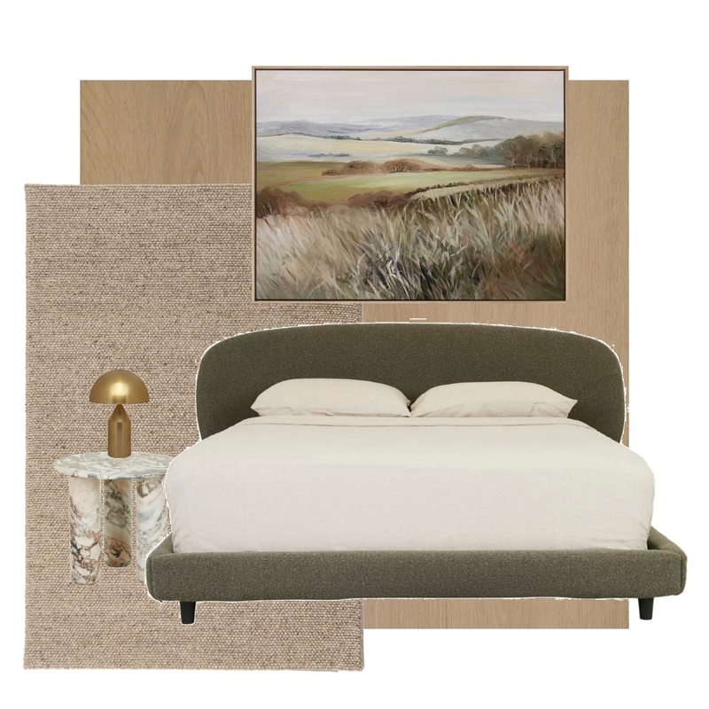 Moody Green Mood Board by _janeinteriors on Style Sourcebook