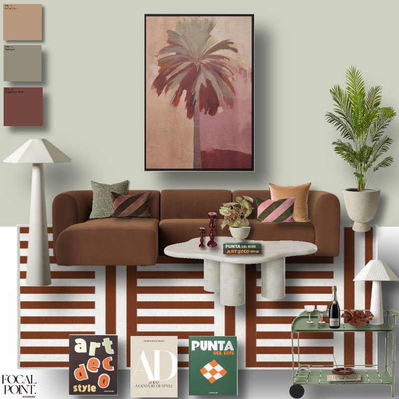 Palma Rosa Lounge Mood Board by Focal Point Interior Design on Style Sourcebook