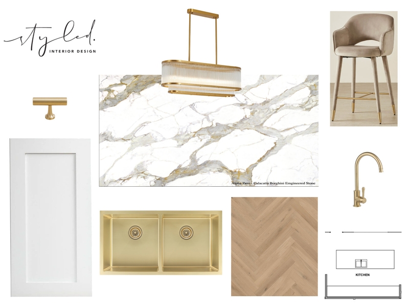 Ballinger - Kitchen Concept Mood Board by Styled Interior Design on Style Sourcebook