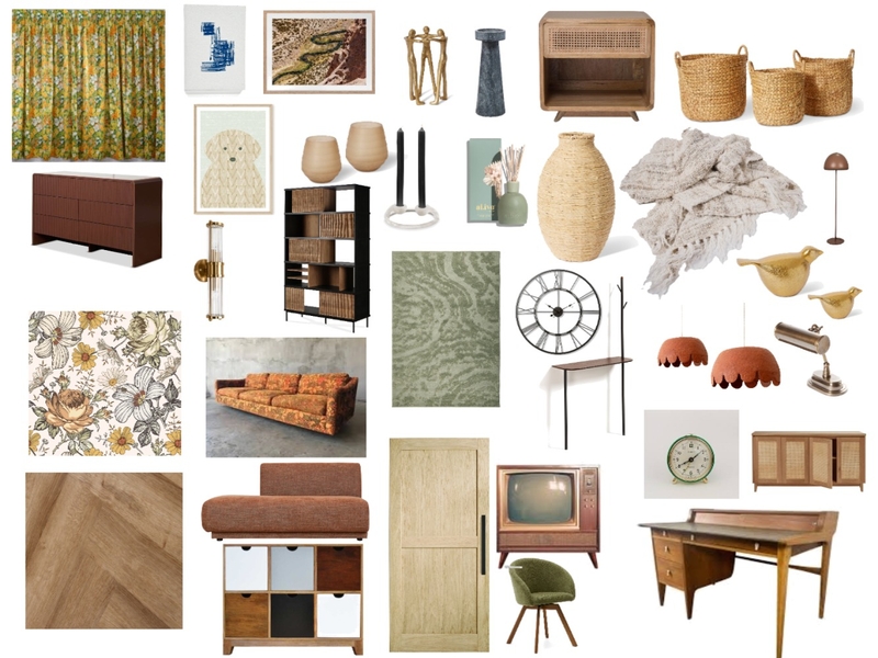 Mood Board for 1960s Mood Board by Chai on Style Sourcebook
