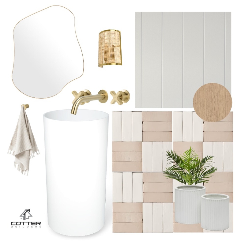 Slade Point Project - Powder Room (Ground Floor) Mood Board by Cotter Builders on Style Sourcebook