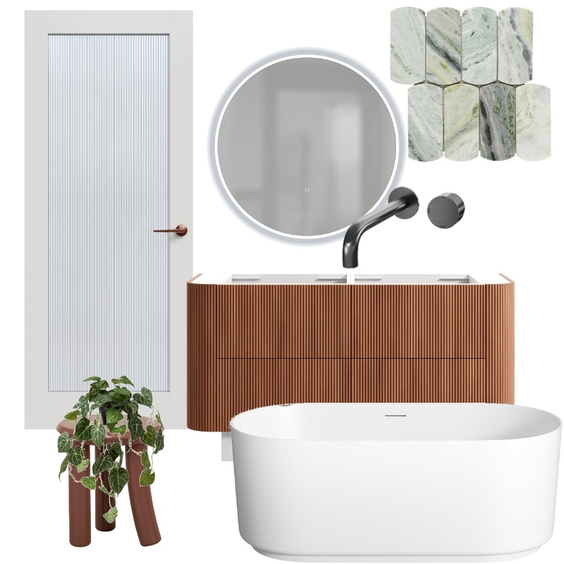 Green Marble Mosaic Mood Board by vanessa_VPM on Style Sourcebook