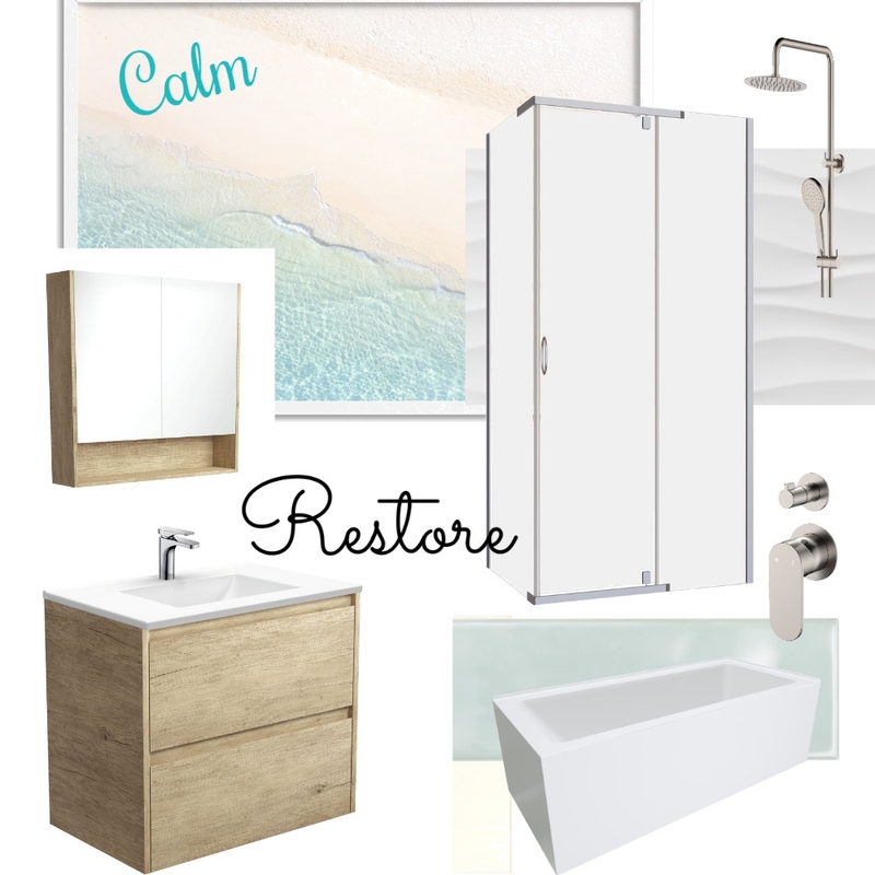 Main Bathroom Mood Board by lauder42@gmail.com on Style Sourcebook