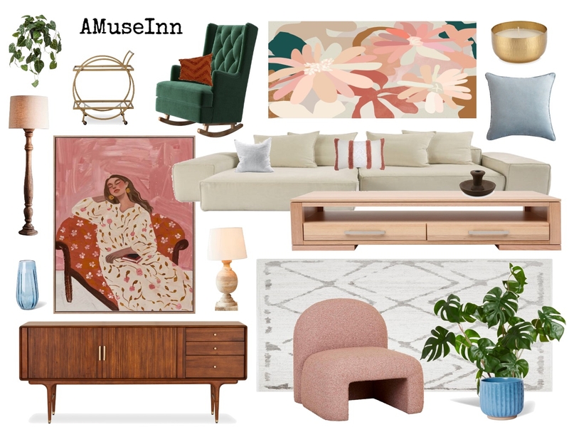 Coastal Cabin Mood Board by KiTA KERFORD on Style Sourcebook