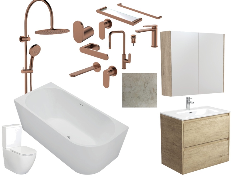 Jerry's Bathroom Mood Board by Radevo Living on Style Sourcebook