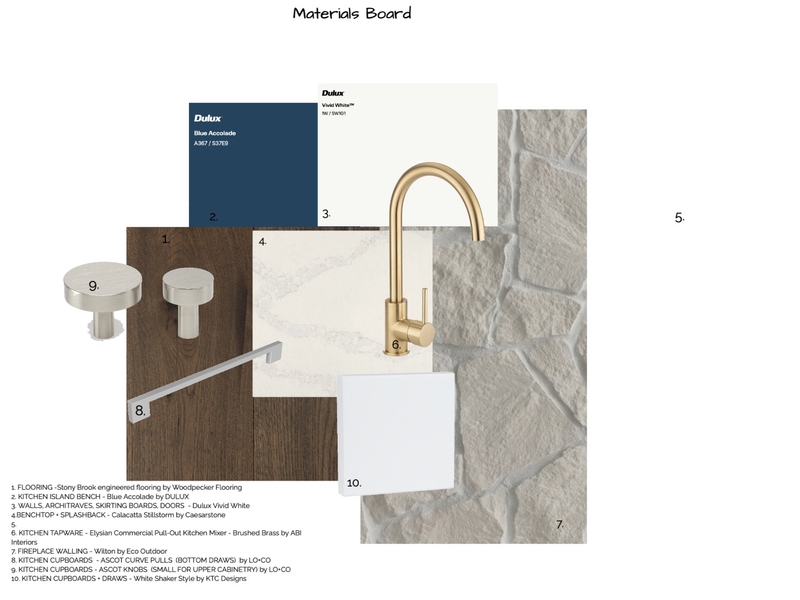 MATERIAL BOARD - KITCHEN Mood Board by Hayley Parker on Style Sourcebook